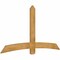 Ekena Millwork Bellingham Rough Sawn Timber Gable Bracket, Western Red Cedar, 84"W x 45"H x 2"D x 6"F, 13/12 Pitch GBW084X45X0206BEL00RWR - alternate 3